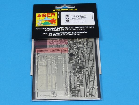 Aber 35253 Iraqi Medium Tank T-55 ENIGMA - vol.1 - basic set 1/35 – immagine 14