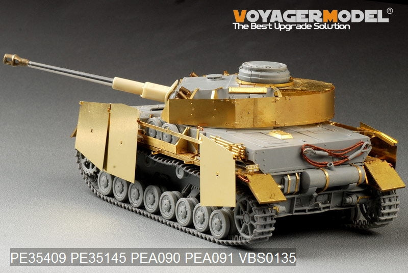 Voyager Model PE35409 WWII German Pz.Kpfw.IV Ausf.G basic w/smoke discharger For DRAGON 1/35 – immagine 10