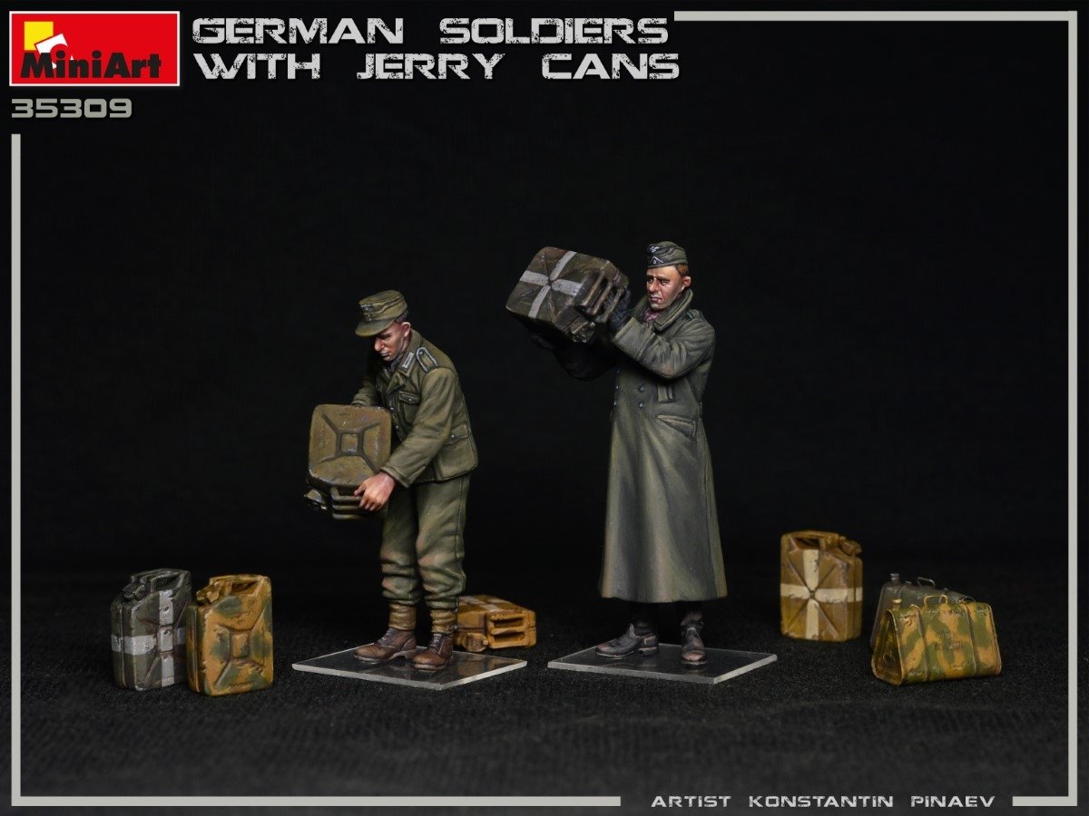 MiniArt 35286 GERMAN SOLDIERS WITH JERRY CANS 1/35 – imagen 7