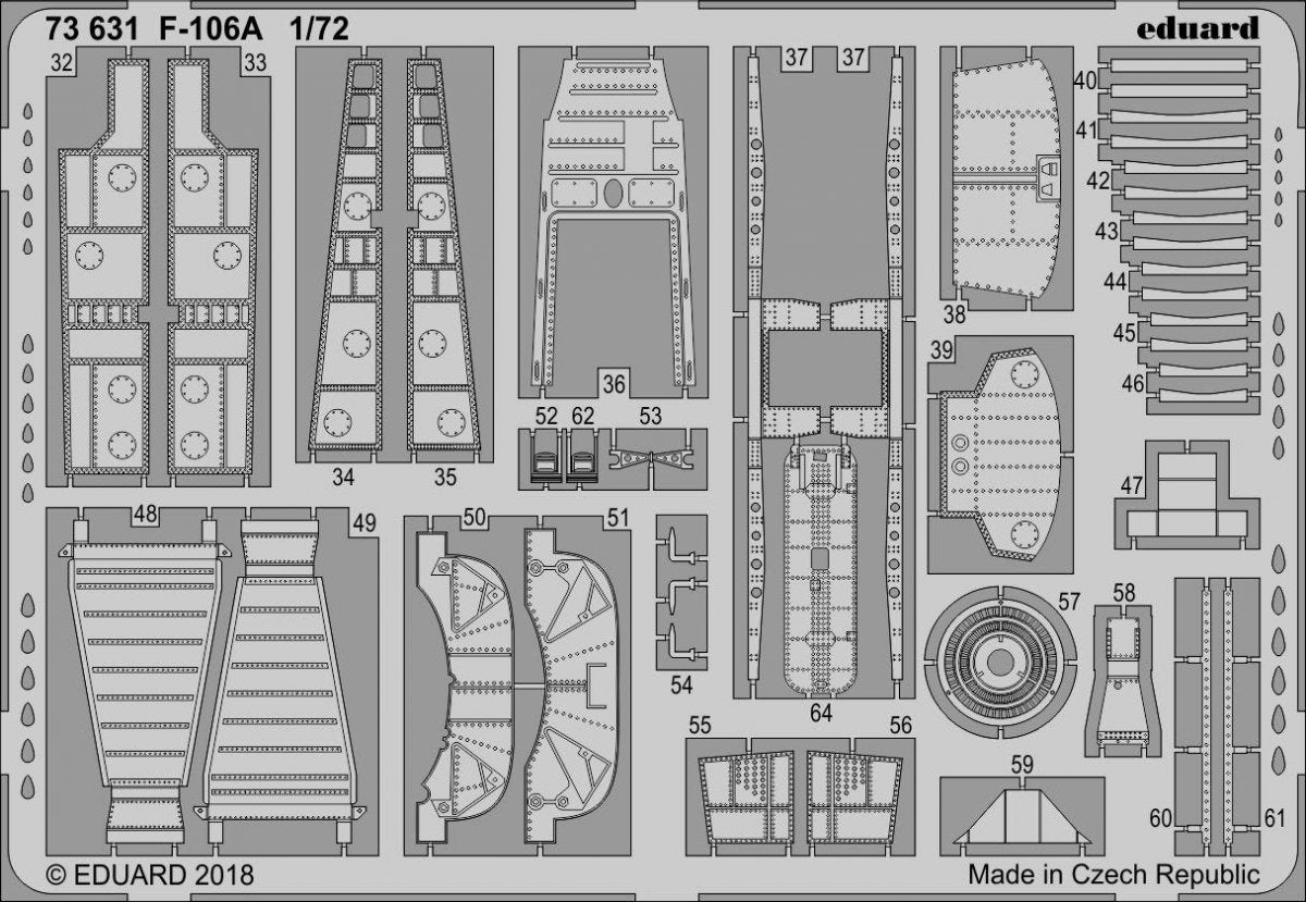 Eduard 73631 F-106A TRUMPETER 1/72 – Bild 2
