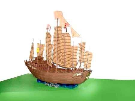 Trumpeter 01202 60cm Chinese Cheng-Ho Sailing Ship 1/200 – zdjęcie 2