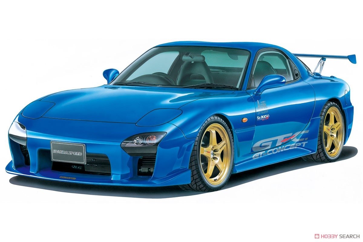 Aoshima 06147 Mazda Speed ​​FD3S RX-7 &amp;#39;99 1/24 – image 4