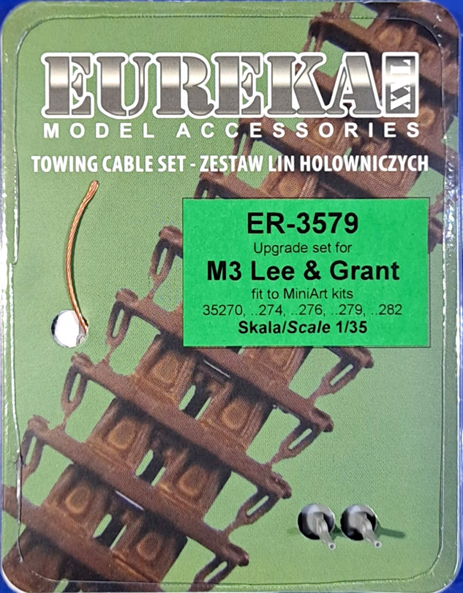 Eureka XXL ER-3579 Zestaw waloryzacyjny do czołgów M3 Lee &amp;amp; Grant dopasowany do modeli MiniArt 35270, 35274, 35276, 35279, 35282 / Upgrade kit for M3 Lee &amp;amp; Grant tanks fitted to MiniArt 35270, 35274, 35276, 35279, 35282 models 1/35 – immagine 4