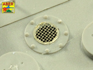 Aber 35G35 Grilles for Panther, Ausf.G; Jagdpanther, Ausf.G2 - Late Models for Takom 1/35 – Bild 5