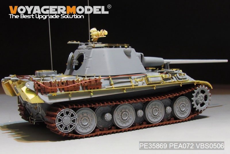 Voyager Model PE35869 WWII German Panther II tank basic for AMUSING HOBBY 1/35 – zdjęcie 7