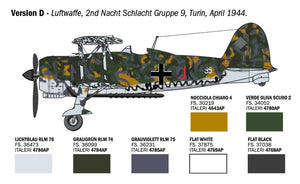 Italeri 2842 FIAT CR.42 Falco Assault / Night Fighter 1/48