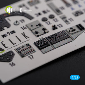 KELIK K72107 KI-21 interior 3D decals for ICM kit 1/72 – Bild 4