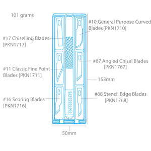 Modelcraft PKN4301-S Soft Grip Craft Knife #1 Set (125mm) – Bild 2