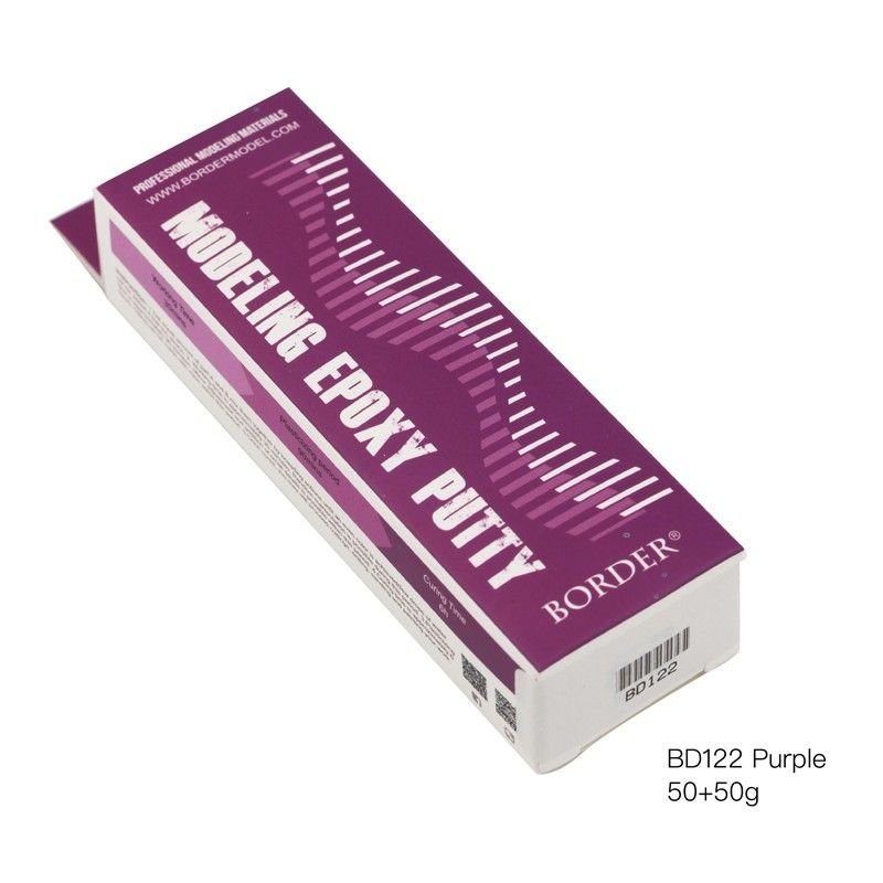 Modèle de bordure BD0122, mastic époxy violet (50 g + 50 g)