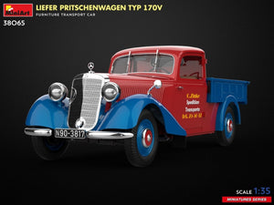 MiniArt 38065 LIEFER PRITSCHENWAGEN TYP 170V. VOITURE DE TRANSPORT DE MEUBLES 1/35 – image 3