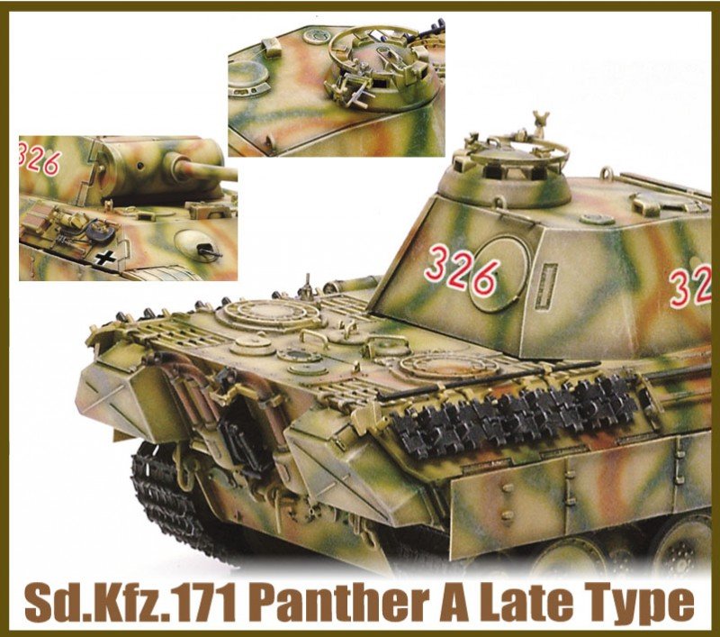 Dragon 6168 Sd.Kfz. 171 PANTHER A, NORMANDY 1944 1/35 – image 3