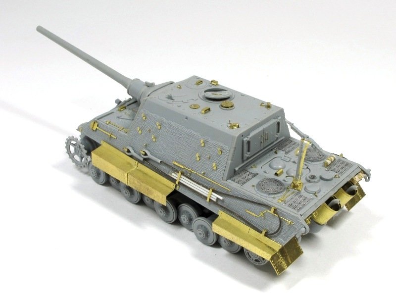Maquette ET Model E72-022 Jagdtiger allemand de la Seconde Guerre mondiale pour kit DRAGON au 1/72 – image 6