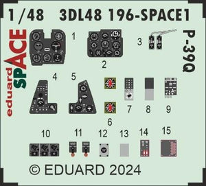 Eduard 3DL48196 P-39Q SPACE ARMA HOBBY 1/48 – image 2
