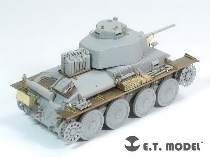 E.T. Model E35-130 WWII German Pz.Kpfw.38(t) Ausf.G Basic (For DRAGON 6290) 1/35 – zdjęcie 2