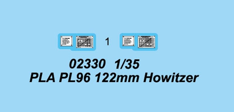 Trumpeter 02330 PLA PL96 122mm Howitzer 1/35 – imagen 4