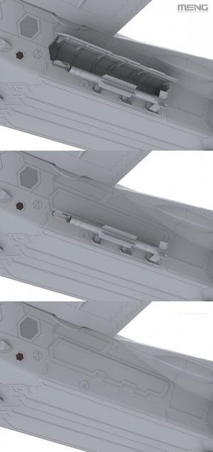 Meng LS-002 Chinese J-20 Stealth Fighter 1/48 – Bild 17