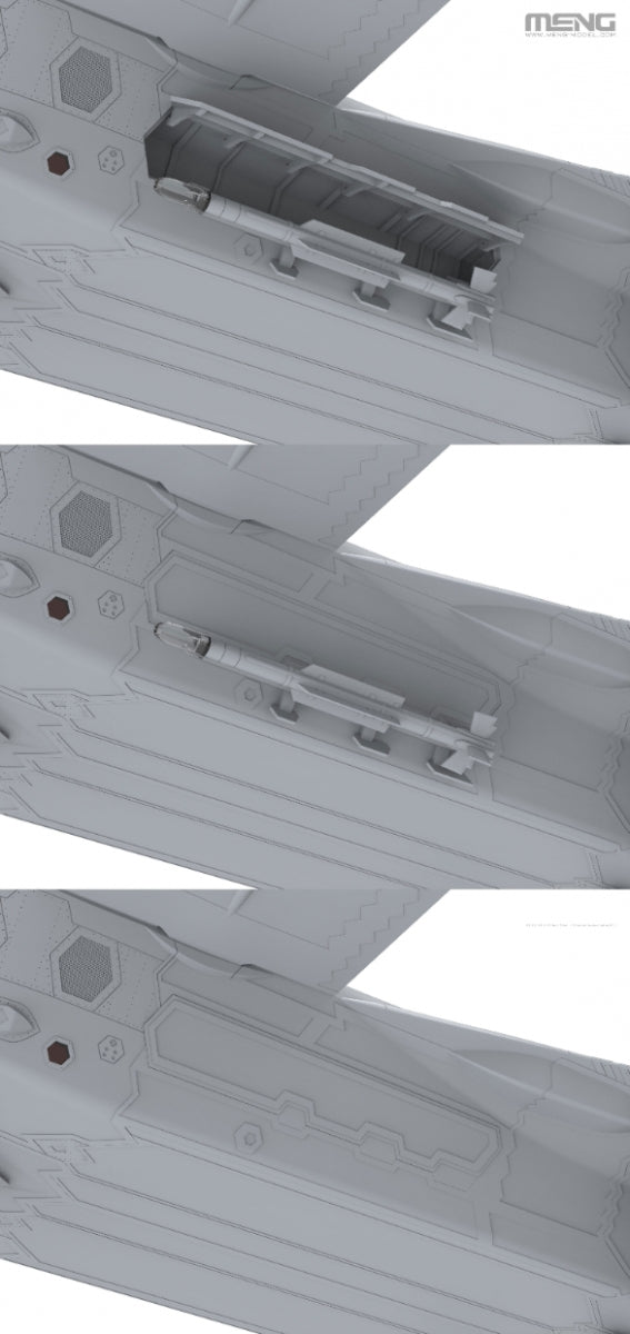 Meng LS-002 Chinese J-20 Stealth Fighter 1/48 – Bild 17