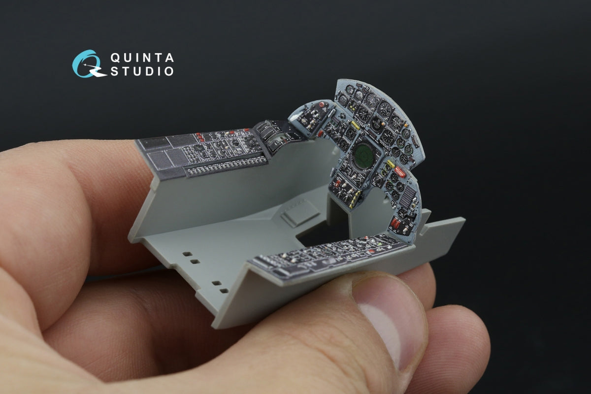 Quinta Studio QDS-32247 F-104C 3D-Printed &amp;amp; colored Interior on decal paper (Italeri) (Small version) 1/32 – image 9