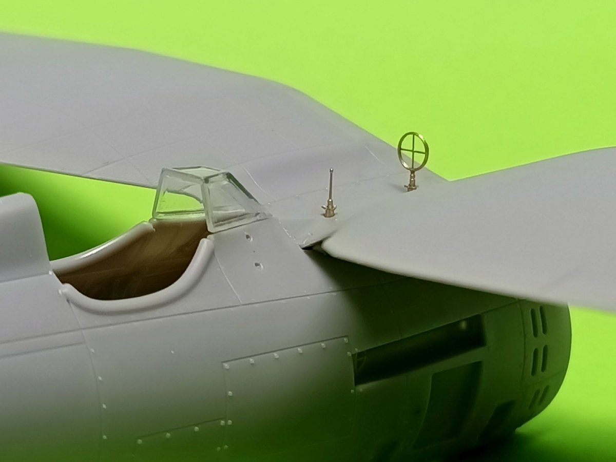 Master AM-48-160 PZL P.11c - kit de détails - canons de fusil wz. 33, viseurs et tuyère Venturi 1/48 – image 6