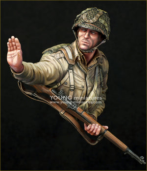 Young Miniatures YM1897 101st US Airbone "Currahee" - Normandy 1944 1/10