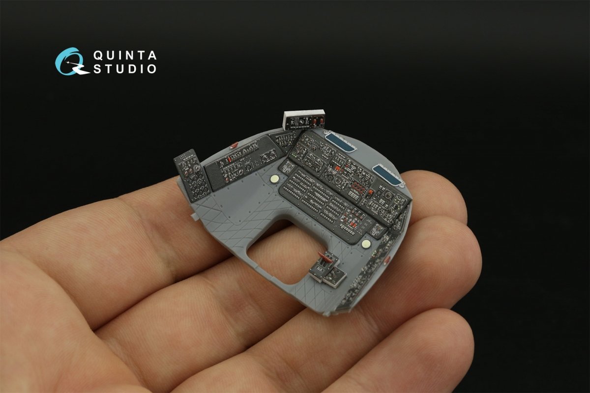 Quinta Studio QD48383 Mi-17 3D-Printed &amp;amp; coloured Interior on decal paper (Trumpeter) 1/48 – Bild 13
