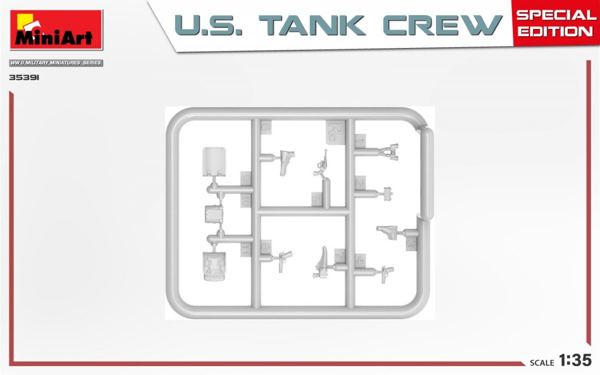 MiniArt 35391 U.S. TANK CREW. SPECIAL EDITION 1/35 – immagine 6