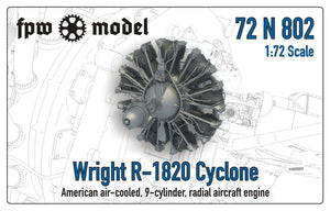 FPW Model 72N802 Wright R-1820 Cyclone (Full) 1/72