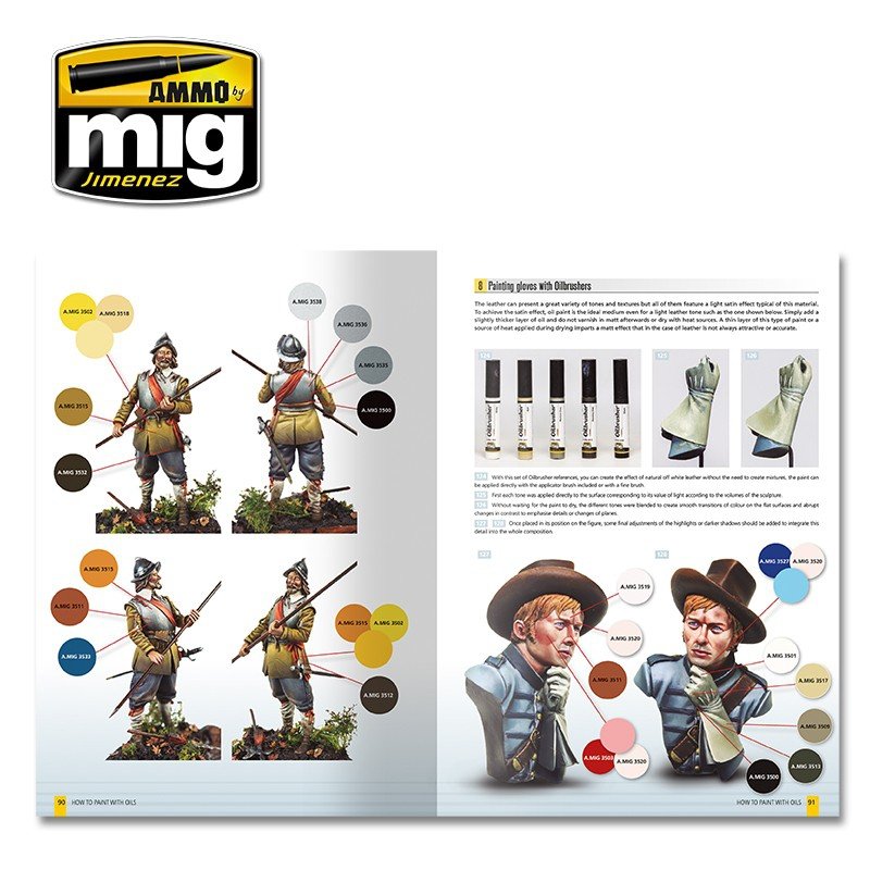 Ammo of Mig 6043 MODELLING GUIDE: HOW TO PAINT WITH OILS EN – immagine 10