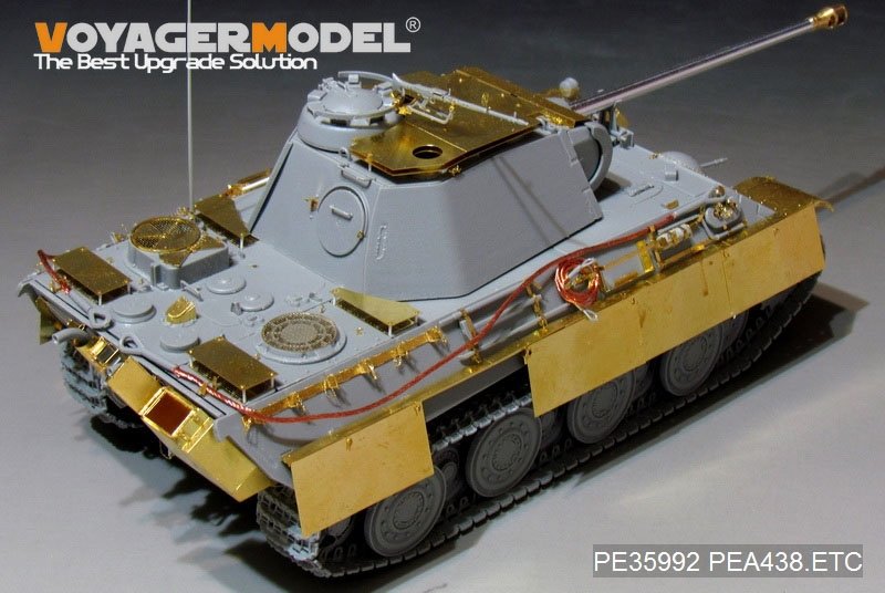 Voyager Model PEA438 WWII German Panther A/G Pz.Rgt.26 Anti Aircraft Armor（For TAKOM 2119/2120/2121) 1/35 – Bild 4