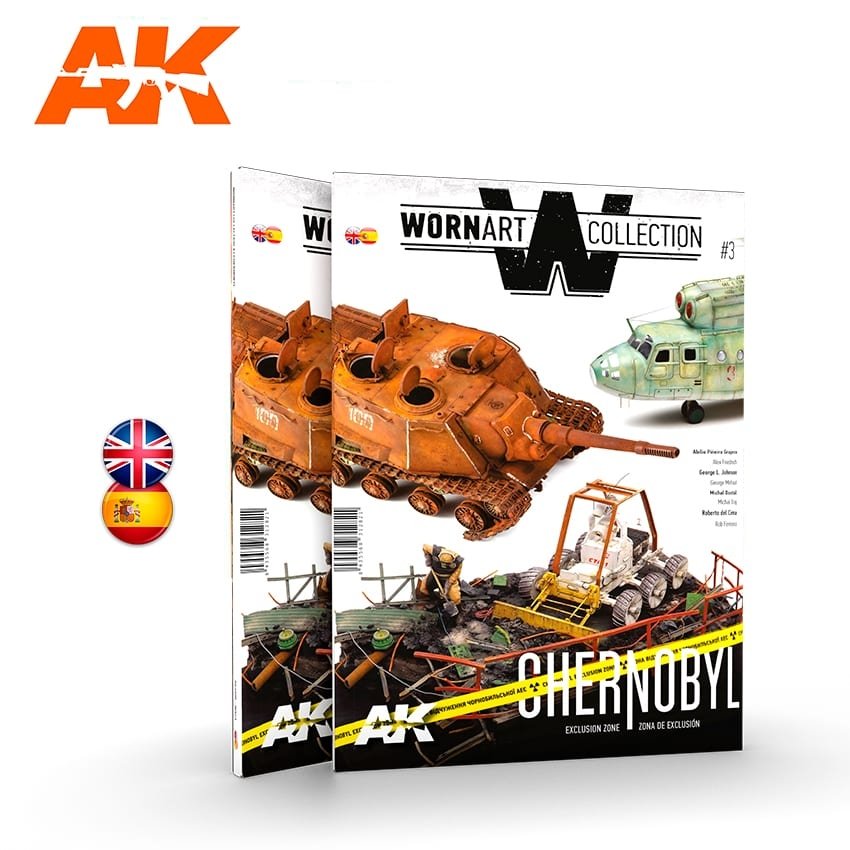 AK Interactive AK4905 WORN ART COLLECTION 03 – CHERNOBYL