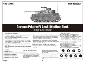 Trumpeter 00921 German Pzkpfw IV Ausf.J Medium 1/16 – Bild 25