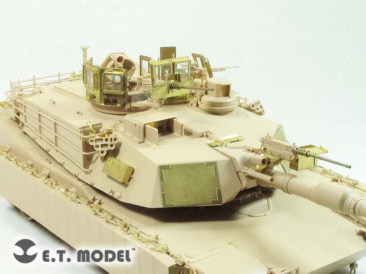 ET Modèle E35-251 Char de combat principal M1A2 SEP de l&amp;#39;armée américaine moderne TUSK I/II (Pour MENG TS-026) (1/35) – image 7