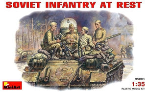 MiniArt 35001 SOVIET INFANTRY AT REST (1943-45) 1/35