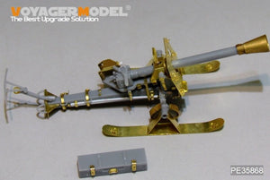 Voyager Model PE35868 WWII German 88mm Raketenwerfer43 PUPPCHEN sled versio for DRAGON 1/35 – Bild 3