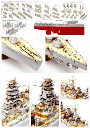 Pontos 35029F1 IJN NAGATO 1941 Detail Up Set 1/350 – Bild 9