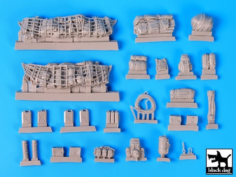 Black Dog T35112 British Warrior MCV accessories set 1/35 – image 6