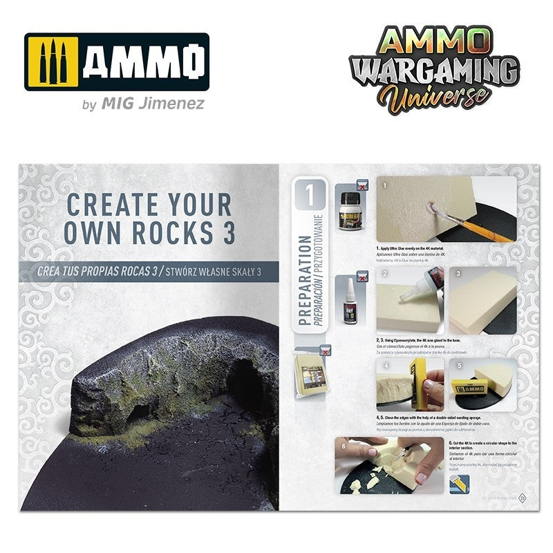 AMMO of Mig Jimenez 7930 AMMO WARGAMING UNIVERSE 11 – Create your own Rocks – Bild 4