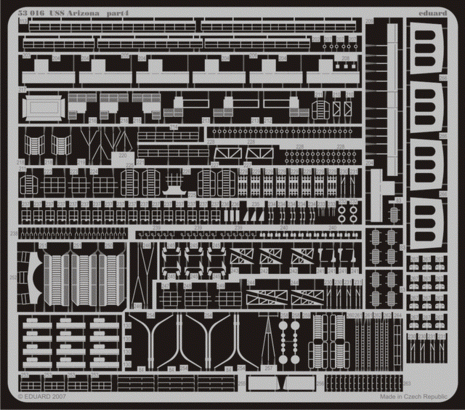 Eduard 53016 USS Arizona MINI HOBBY MODEL 1/350 – image 3