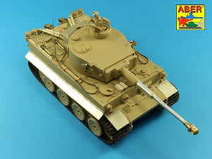 Aber 35K26 Pz.Kpfw. VI Ausf.E ( i.Kfz.181) Tiger I – s.PzAbt. 501 in Tunisia 1/35 – imagen 20