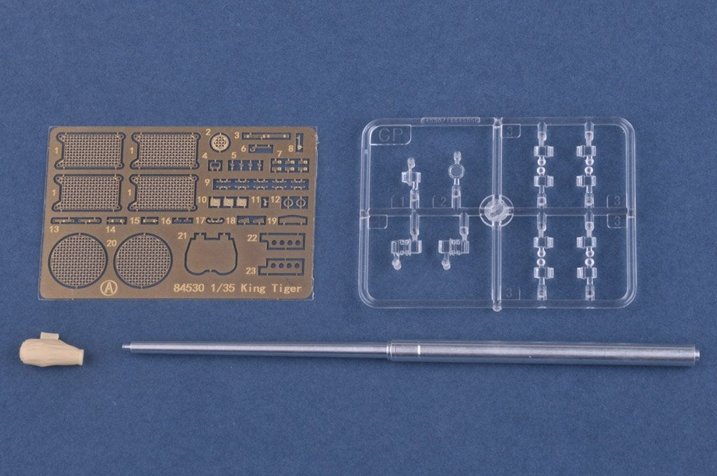 Hobby Boss 84533 Pz.Kpfw.VI Sd.Kfz.182 Tiger II (Henschel July-1945 Production) 1/35 – Bild 14