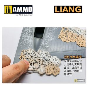 Liang 0006 Salt Weathering Effects Airbrush Stencils (Sparse) – immagine 8