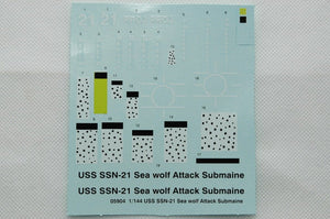 Trumpeter 05904 USS SSN-21 Sea wolf Attack Submarine 1/144 – immagine 2