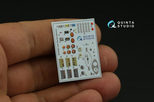 Quinta Studio QD35082 1937 Opel Olympia 3D-Printed &amp;amp; coloured Interior on decal paper (Bronco) 1/35 – immagine 4