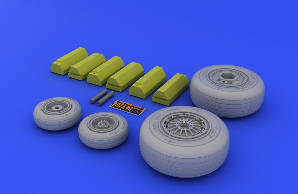 Eduard 632005 F-4C/ D/E/ F/G wheels 1/32 (Tamiya) – zdjęcie 3