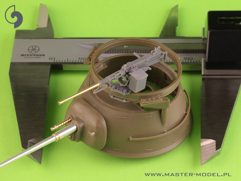 Master GM-35-073 Browning M2HB .50 cal (12,7mm) - do montażu na pierścieniu M49 (karetka D40721 / kołyska D40733 / skrzynka D40731 lub D90078) 1/35 – Bild 11