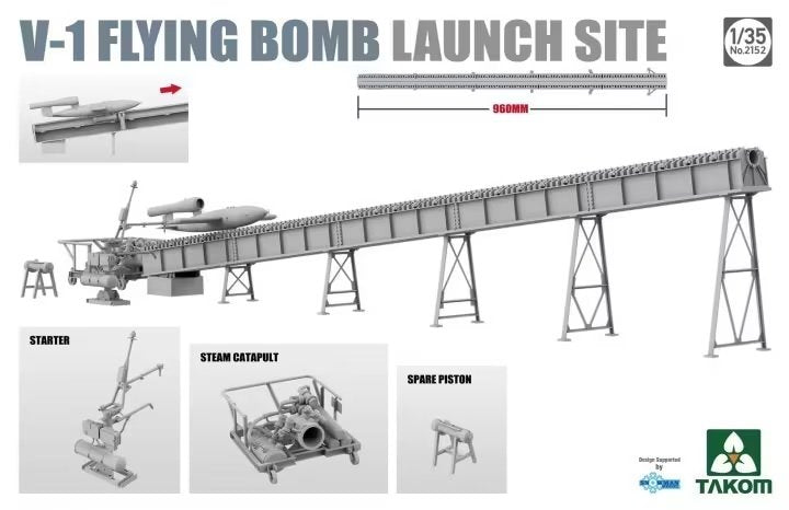 Takom 2152 Site de lancement de bombes volantes V-1 1/35 – image 2