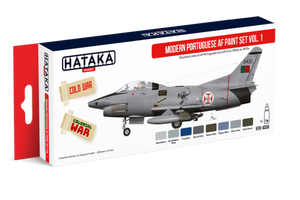 Hataka Hobby HTK-AS56 Modern Portuguese AF paint set vol.1 (8x17ml)