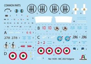 Italeri 1439 MC.202 Folgore 1/72 – immagine 3