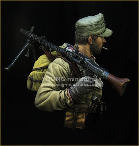 Young Miniatures YM1860 SS GEBIRGSJAGER WWII 1/10 – immagine 8