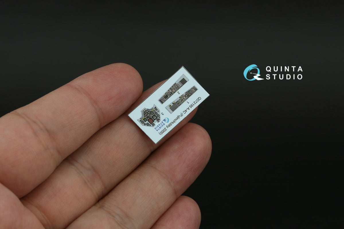 Quinta Studio QD72195 A-4C 3D-Printed &amp;amp; coloured Interior on decal paper (Fujimi/Hobby 2000) 1/72 – zdjęcie 4